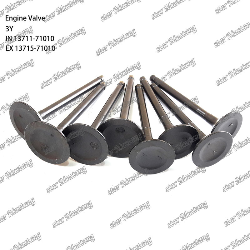 Integral Struktur Valve 3Y 13711-71010 13715-71010 Mesin Diesel Bagian Asli Stok dengan Online Support Setelah