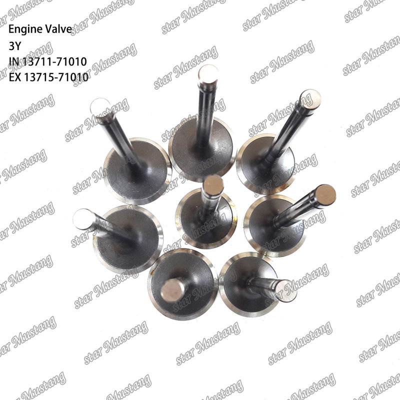 Integral Struktur Valve 3Y 13711-71010 13715-71010 Mesin Diesel Bagian Asli Stok dengan Online Support Setelah