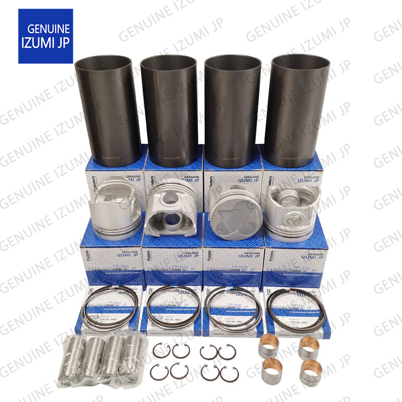 Kit Liner Silinder V3300-12V 1C011-21110 Untuk Suku Cadang Perbaikan Mesin Diesel Kubota