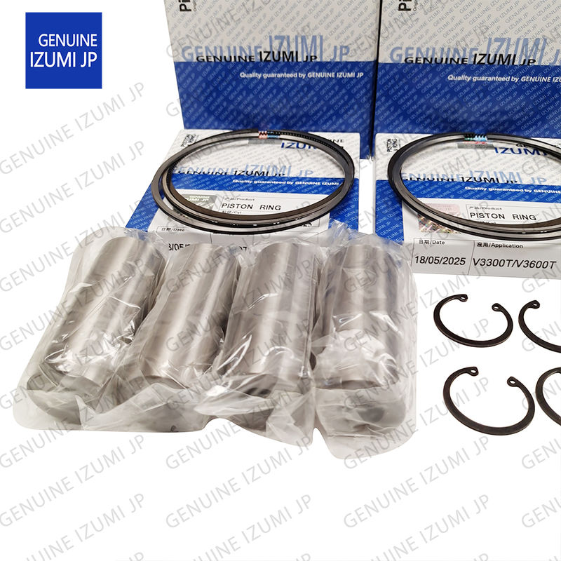 Kit Liner Silinder V3300-12V 1C011-21110 Untuk Suku Cadang Perbaikan Mesin Diesel Kubota