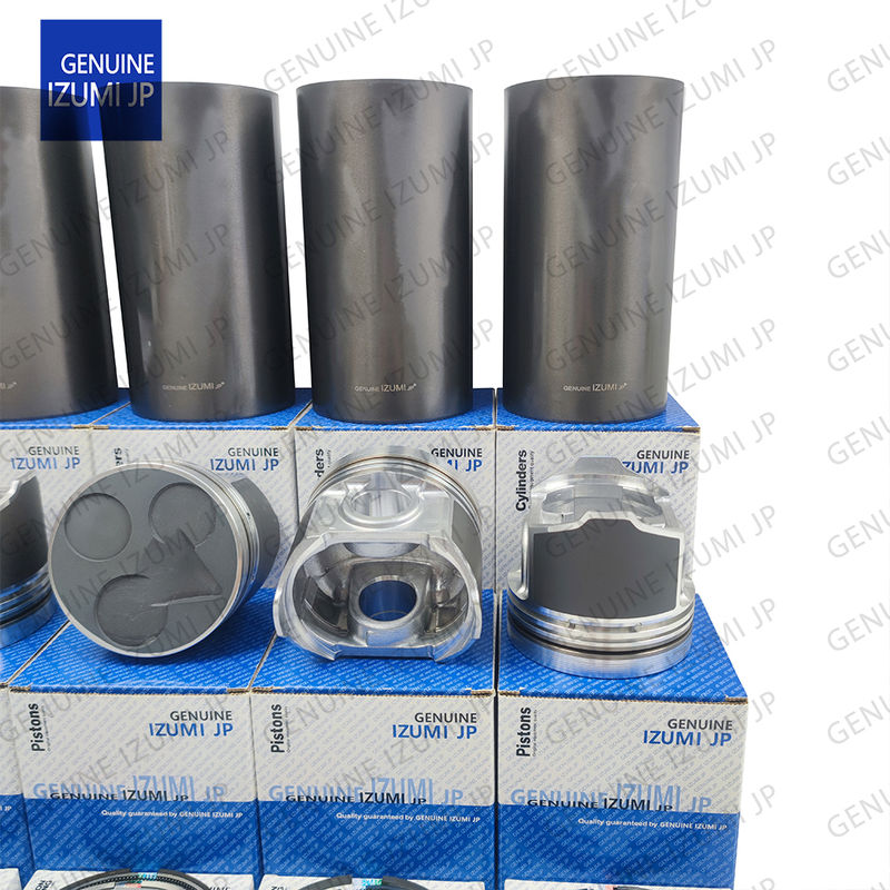 V3600T Cylinder Liner Kit Piston 1J510-21113 Untuk Bagian Perbaikan Mesin Diesel Kubota