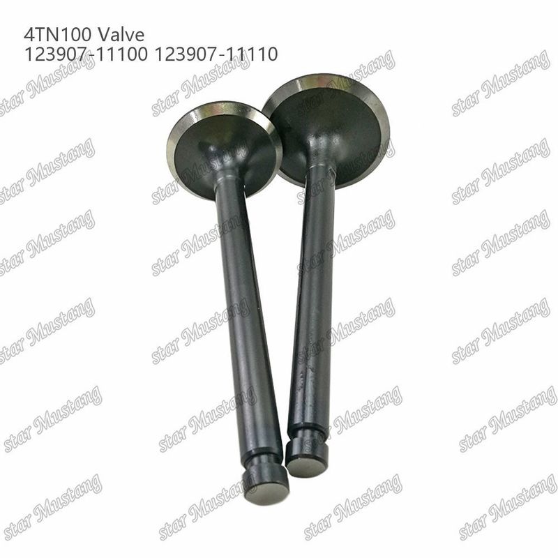 Katup Struktur Integral 4TN100 123907-11100 123907-11110 Suku Cadang Mesin Diesel Stok Asli dengan Dukungan Online Setelah
