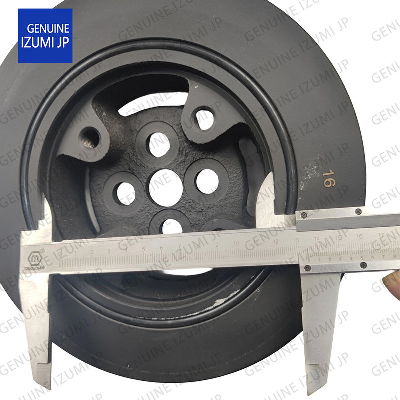 HD-2094 PC300-7 Crankshaft Pulley Out Diamater 228mm Untuk Komatsu Excavator Mesin suku cadang