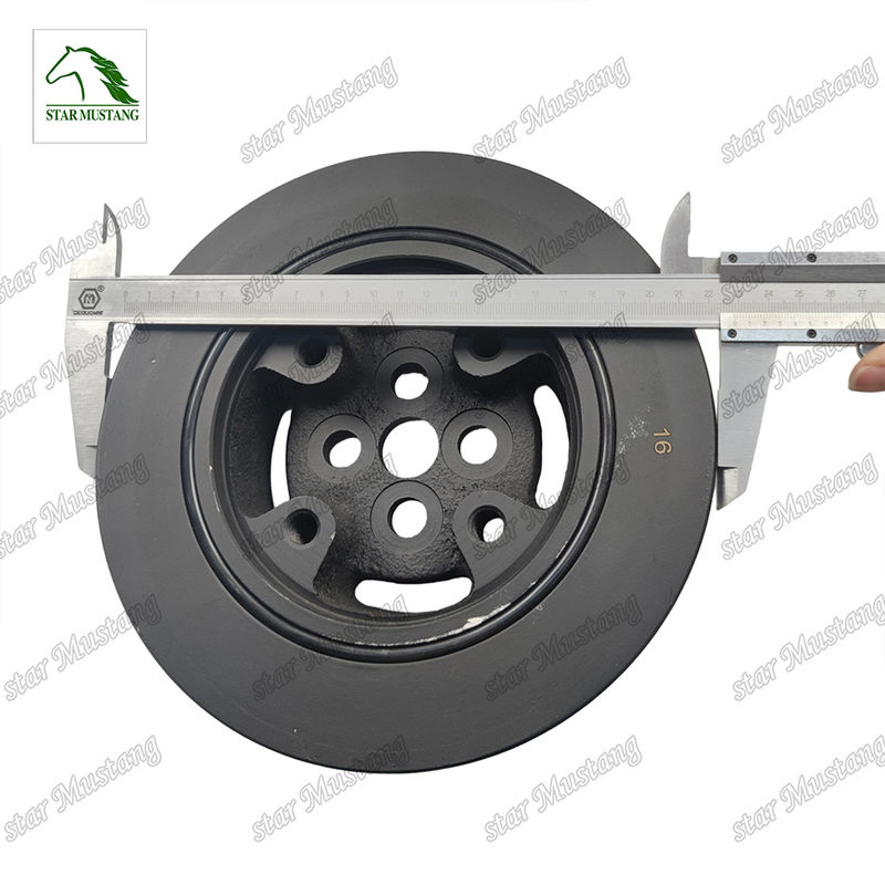 HD-2094 PC300-7 Crankshaft Pulley Out Diamater 228mm Untuk Komatsu Excavator Mesin suku cadang