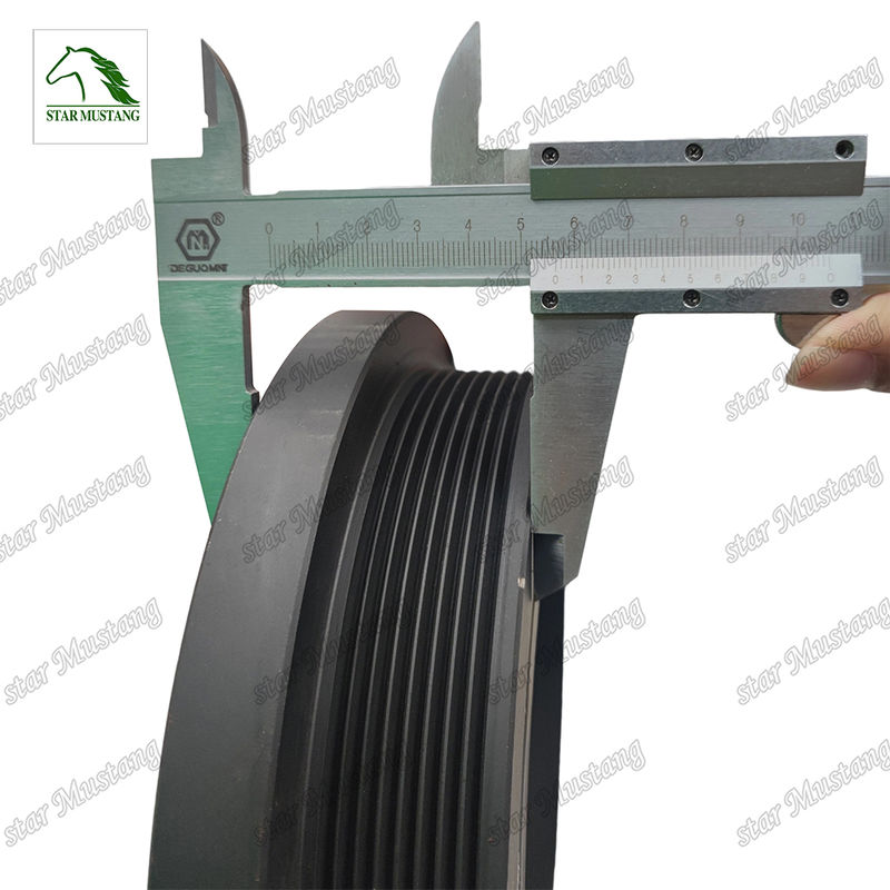 HD-2094 PC300-7 Crankshaft Pulley Out Diamater 228mm Untuk Komatsu Excavator Mesin suku cadang