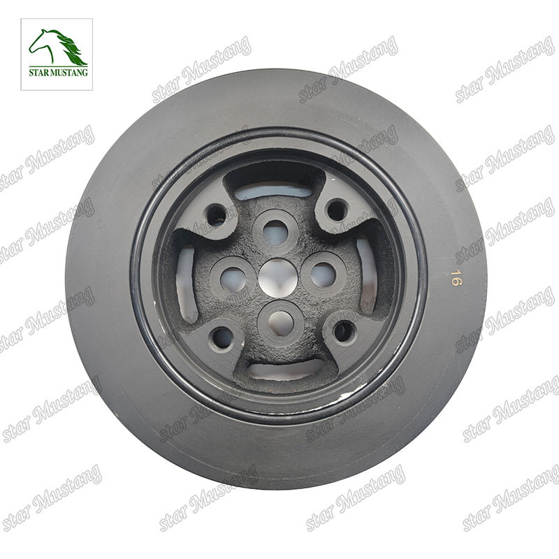 HD-2094 PC300-7 Crankshaft Pulley Out Diamater 228mm Untuk Komatsu Excavator Mesin suku cadang