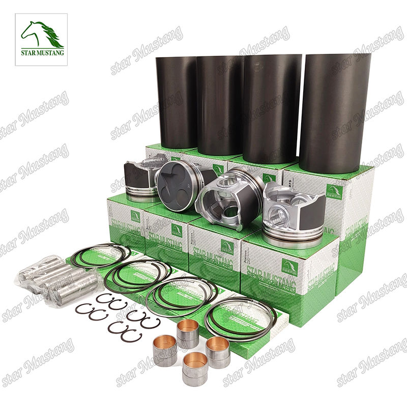 V3600T Kit Liner Silinder Piston 1J530-21110 Untuk Suku Cadang Perbaikan Mesin Diesel Kubota