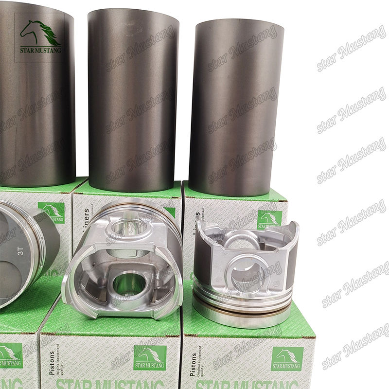 V3600T Kit Liner Silinder Piston 1J530-21110 Untuk Suku Cadang Perbaikan Mesin Diesel Kubota
