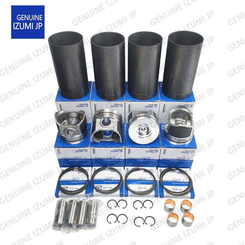 V3300T-16V Cylinder Liner Kit Piston 1C050-21112 Untuk Bagian Perbaikan Mesin Diesel Kubota