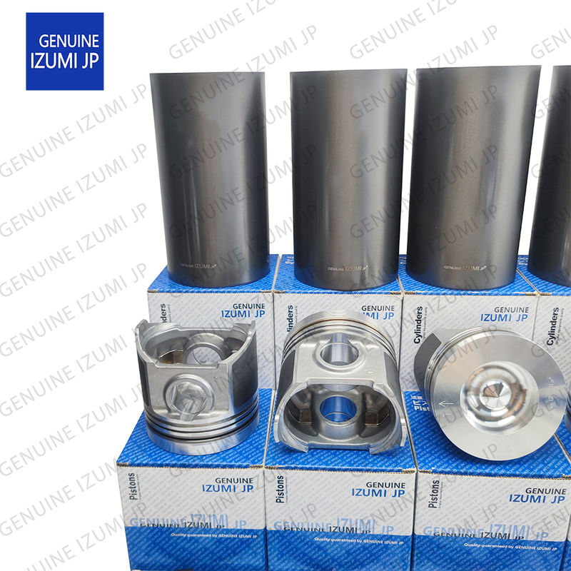 V3300T-16V Cylinder Liner Kit Piston 1C050-21112 Untuk Bagian Perbaikan Mesin Diesel Kubota