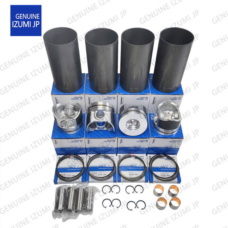 V3300T-16V Cylinder Liner Kit Piston 1G557-21110 Untuk Bagian Perbaikan Mesin Diesel Kubota