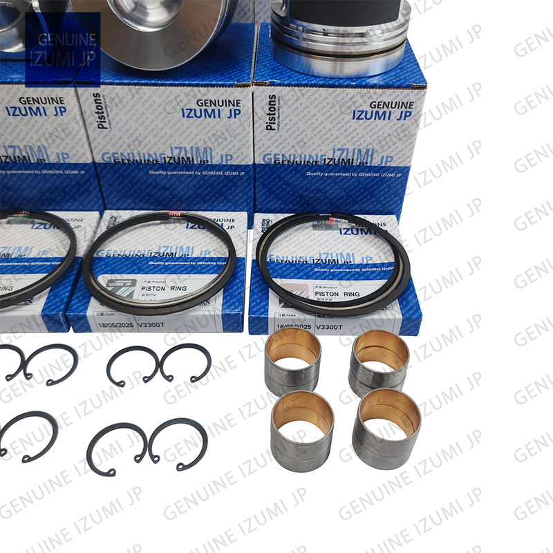 V3300T-16V Cylinder Liner Kit Piston 1G557-21110 Untuk Bagian Perbaikan Mesin Diesel Kubota