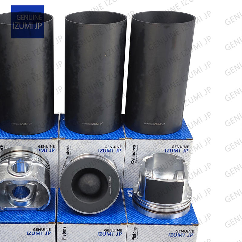 V3800T Cylinder Liner Kit Piston 1J508-21110 Untuk Bagian Perbaikan Mesin Diesel Kubota