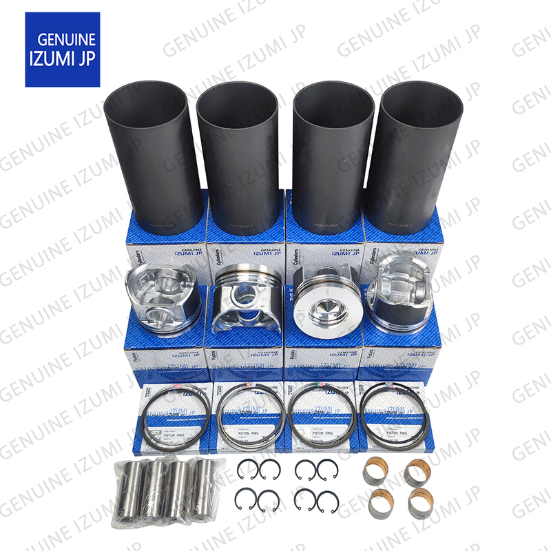 Kit Liner Silinder V3800T Piston 1J550-21110 Untuk Suku Cadang Perbaikan Mesin Diesel Kubota