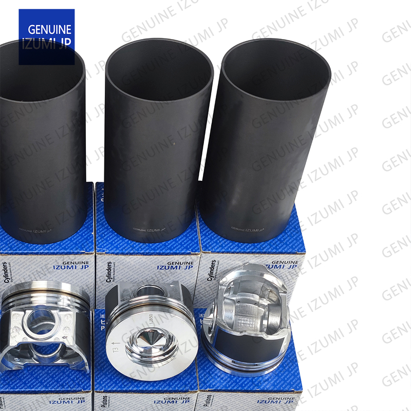 Kit Liner Silinder V3800T Piston 1J550-21110 Untuk Suku Cadang Perbaikan Mesin Diesel Kubota