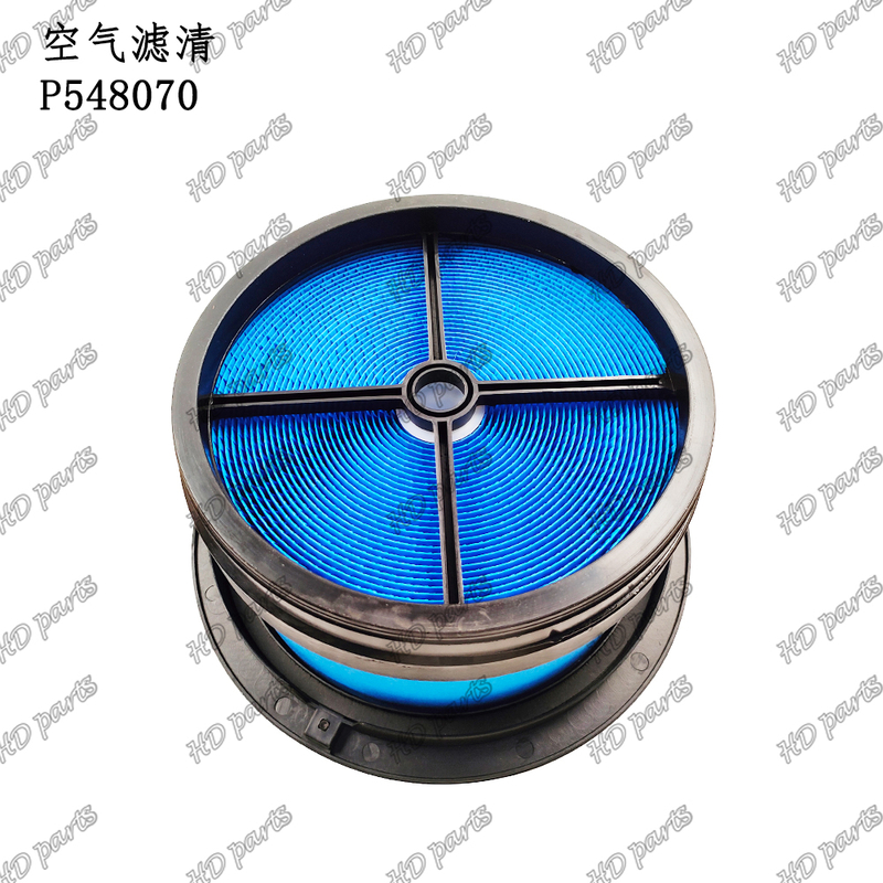 HDPARTS P548070 Mesin Diesel Filter Udara OEM Ukuran