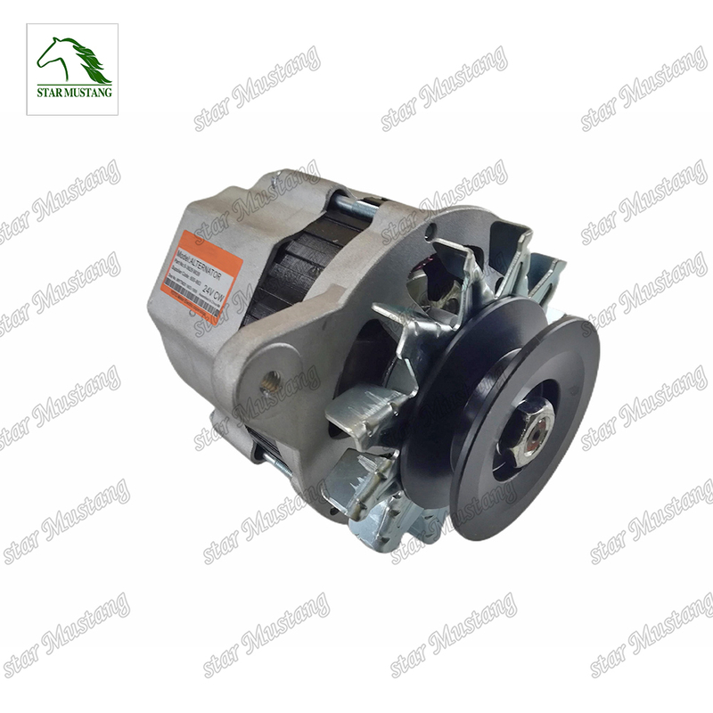 Alternator mesin diesel asli 4D95 PC60-5 24V 30A 600-821-3850