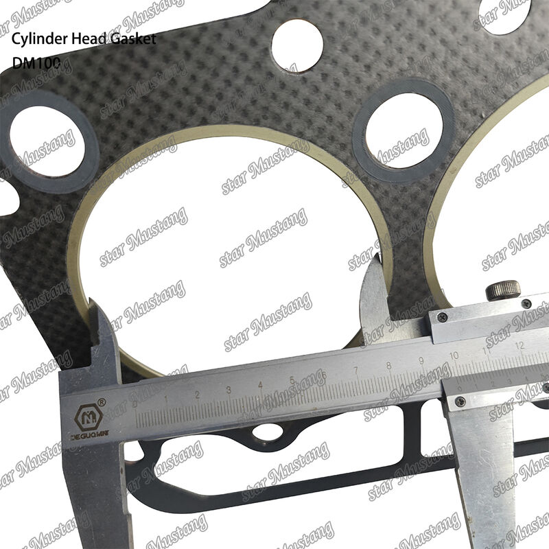 DM100 Head Gasket untuk mesin diesel dengan struktur integral dan ukuran OEM