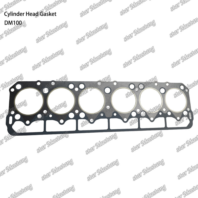 DM100 Head Gasket untuk mesin diesel dengan struktur integral dan ukuran OEM