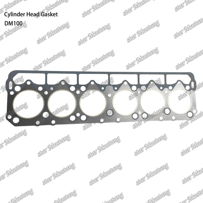 DM100 Head Gasket untuk mesin diesel dengan struktur integral dan ukuran OEM