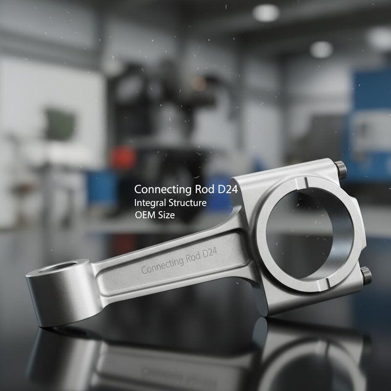 D24 Tulang penghubung untuk suku cadang mesin diesel dengan struktur integral dan ukuran OEM